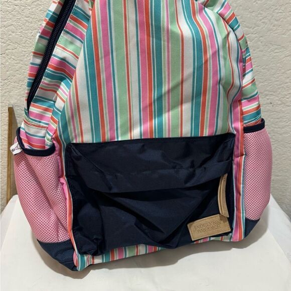 Jadelynn Brooke Backpack  in Pink Stripe New condition - Picture 4 of 12
